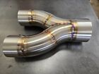2-1 Merge Collector 3 5  To 3  304 Stainless Tig Welded Custom Turbo Exhaust