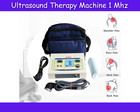 New Ultrasound Therapy Machine 1 Mhz  with Pause Feature  Portable