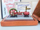 Vintage Cretors Popcorn Wagon Live Steam Engine Model