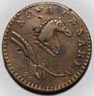 1786 New Jersey Copper Colonial Coin  maris 24-p 