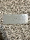 Vintage Gingher Pinking Shears G-7p With Box  Chrome Scissors right Hand  Italy
