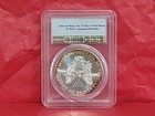 2016  1 American Silver Eagle Pcgs Ms70 First Strike 30th Anniversary Toning 