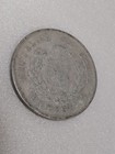 1876 Republica De Chile Silver 1 Peso Circulated Rare Coin 