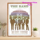 The Band Royal Albert Hall Concert Poster  Rock Music Print Wall Decor  Noframe