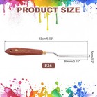 Pack Of 1 Palette Knife No 34  9 1  Long Palette Knives