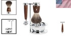 Rytmo 4pc Men s Shaving Set  Pure Badger  Closed Comb  Chrome