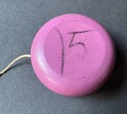 Vintage Goody Filipino Twirler Yo-yo Wooden Yoyo Red Purple