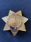 State Wide Security Badge  200 In Amazing Condition Blackinton 7 Point Star Nice