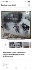 Philadelphia Eagles Autographed Photo  20 Sports Vault Authenticated