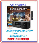Pyle Pt696bt 5 Bluetooth Wireless Bt Streaming Home Theater Receiver - 5 2-ch
