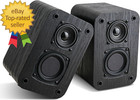 Passive Bookshelf Speakers For Home Theater Surround Sound  Home Desktop Stereo