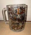 Vintage 1980 s Las Vegas Souvenir Mug Gold  black With Historic Casinos