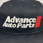 Vintage Advance Auto Parts Hat Valvoline Oil 90s Snapback Black Cap