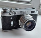  Vintage Ussr Fed 2 35mm Rangefinder Film Camera Tested Fed-2 Lens Case Industar