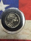 1936 Buffalo    hobo Nickel    Hand Carved Art One Of A Kind Beautiful Details