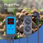 Inkbird Digital Humidity Controller 220v Exhaust Fan Air Humidifier Hygrometer 