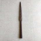 18c Antique Handcrafted Extra Long Heavy Iron Spear Head Rare Collectible Sp67