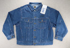 Vintage Lee Jacket Adult Large Denim Jean Outdoor Seagram Patch Made In Canada