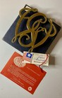 Vtg George Washington Cypher Brass Trivet Bicentennial Virginia Metalcrafters