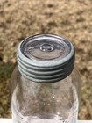 Beaver Fruit Jar Half Gallon   Beautiful Sca Colour  Original Button Lid