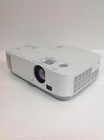 Nec P401w Lcd Home Cinema Projector 4000 Lumens W  Lamp Bulb 3349 Hours  Working