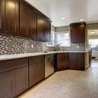 Brookings 24x36x12 In  Espresso Blind Wall Kitchen Cabinet  1 Door