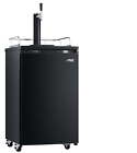 Single Tap Kegerator  Compact Design  Fresh Draft Beer At Home  Adjustable Temp