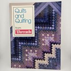 Quilting Instruction Books By Threads Lot Of 2 Vintage Paperbacks Sewing Crafts