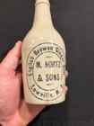 M  Nortz And Sons English Brewed Ginger Beer Bottle Lowville Ny
