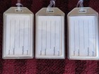 Canada Maple Leaf Flag Mirrored Luggage Tags 3-pack Set - Bag Name Travel Id