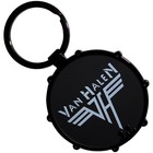 Van Halen Keychain  Retro Logo Drum  double-sided 