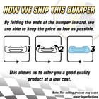 Front Bumper Cover Replacement For 2018-2020 Toyota Camry Se
