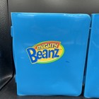 Mighty Beanz With Blue Carrying Case Lot Of 2 With 99 Beanz