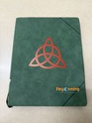 Charmed Book Of Shadows Green Journal Cover Bound Journal Spell Record Spellbook