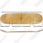 Blank Skateboard Deck - Natural - 8 5  Brand New Deck Sealed In Shrink
