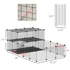 Pet Playpen Small Animal Cage 47 Panels For Rabbit  Guinea Pig