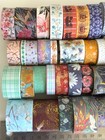 Lot Of 50  Washi Tape Various Patterns Japanese Art Supplies Scrapbooking Used