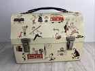 1950 s American Thermos Bottle Co School Days Junior High Band Metal Lunchbox