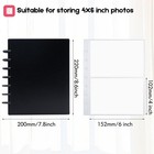 Photo Album 4x6 Photos  80 Pockets Hard Cover Small Mini Capacity Pictures Al   