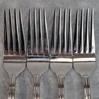 Gorham Stainless Monet All Glossy 18 8 Dinner Forks 8  Set Of 4 Exquisite 