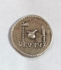 Brutus  Early 42bc  Ad Denarius