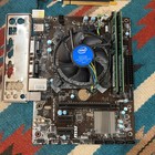 Msi H110m-pro Vd Plus Matx Motherboard Combo  I5-6500    8gb Ram    geforce Gt1030