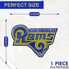 Los Angeles Rams Nfl Team Logo Iron On Patch - Sew Patch - Embroidered Patch
