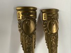 Antique French Ormolu Pediments  Vintage Furniture Legs Hardware