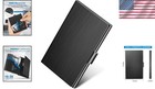 Durable Stainless Steel Business Card Holder With Buckle Closure - Gift Option