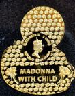 2021 Ghana Madonna  child Cuni Colorized Bu Gh  2 Coin Gem Bu    1 Of Only 1 500 