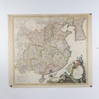 1751 R  De Vaugondy Large Map China korea  l empire De La Chine  Antique  Color