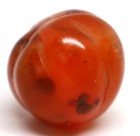 Rare   Very Old Ancient Bactrain 1st Century Agate Carnelian Bead19 7mm 17 5mm