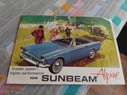 Sunbeam Alpine Mk V 1725 Original Launch Sales Brochure 1965 Vgc Free Post