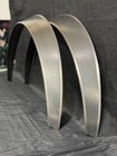Universal Metal Fender Flares Style 1 Tall   3  Wide  2-piece Set  hand-made 